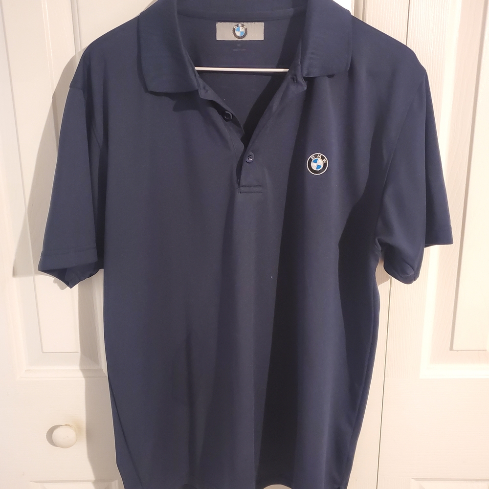 BMW Dark Blue Men's Polo Shirt